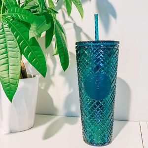 🎅 Starbucks Holiday 2021 Venti Green Jeweled Tumbler/Cup